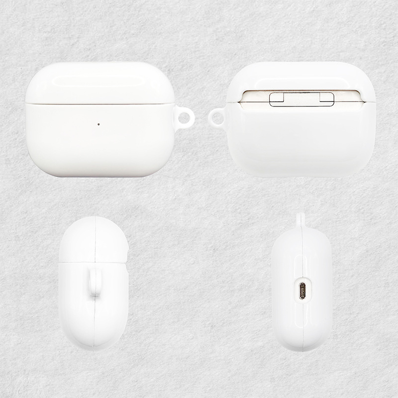 AirPods zaštitna futrola – sjajno PC tvrdo kućište, sublimacijski prijenos topline, prilagodljivo, kompatibilno sa svim Apple modelima