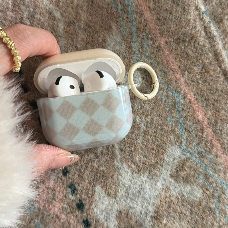 AirPods silikonsko zaštitno kućište, mekani kućište s graviranim uzorkom, kompatibilno s AirPods 4 i Pro 3