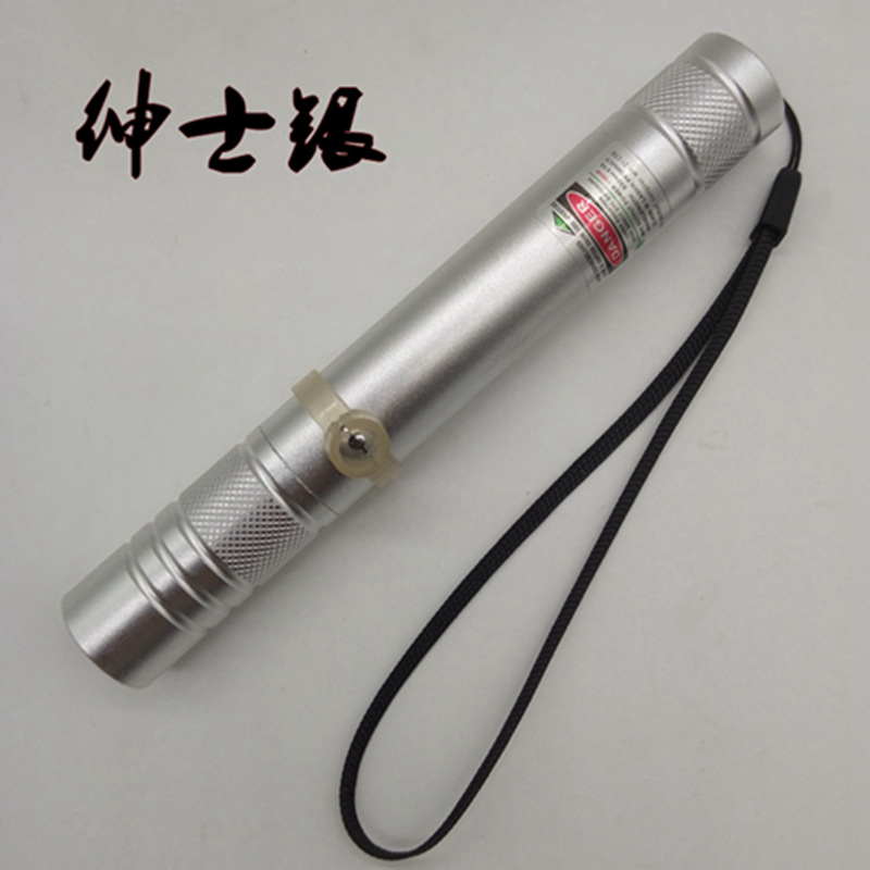 USB ponovno punjivi laserski pokazivač s metalnim kućištem, jednopunktni laser i digitalni indikator