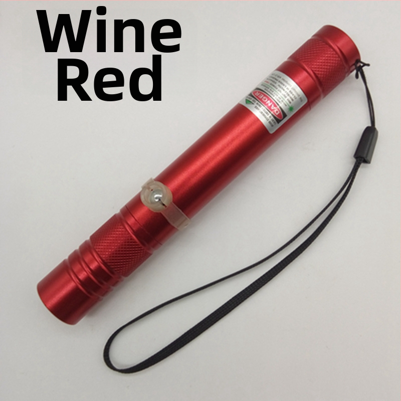 USB ponovno punjivi laserski pokazivač s metalnim kućištem, jednopunktni laser i digitalni indikator