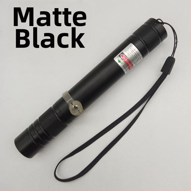 USB ponovno punjivi laserski pokazivač s metalnim kućištem, jednopunktni laser i digitalni indikator