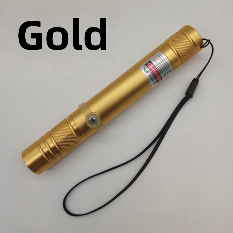 USB ponovno punjivi laserski pokazivač s metalnim kućištem, jednopunktni laser i digitalni indikator