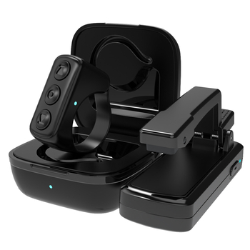 Bluetooth gyűrűs távirányító okostelefonhoz: Selfie- és oldalfordítás vezérlés, Bluetooth 5.0, ABS, 110 g