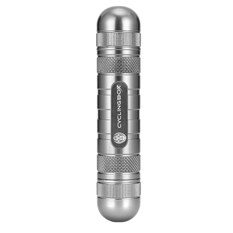 Set za popravak guma bicikla od aluminijske legure, s integriranim skladištem, prijenosno