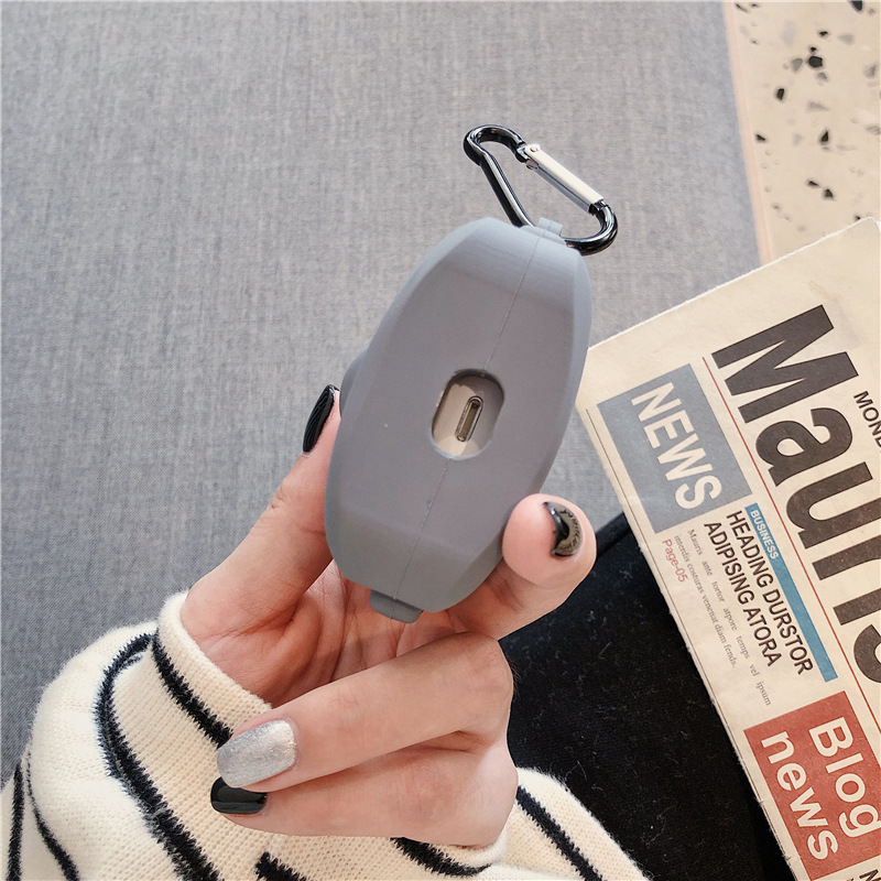 Etui za AirPods Pro 3 – Uskrsni Moai 3D kamena statua, PVC, prijenosni crtani stil, reljefna izrada, prilagodljivo