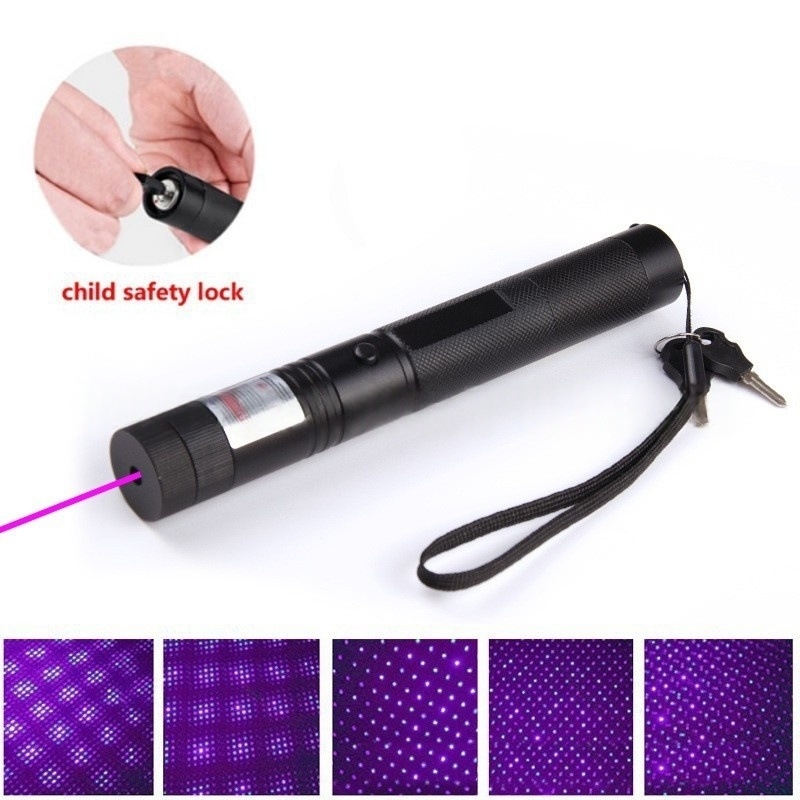 Višenamjenski laserski pokazivač i svjetiljka, šifra 301, laserski snop u jednom točkiću, za nastavu, zabavu i aktivnosti na otvorenom, Yuxi Electronics, metalno kućište