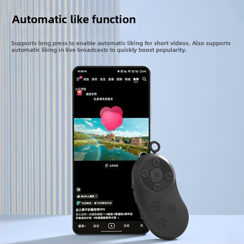 Bluetooth távirányító mangó-borsó formában, Bluetooth 4.0, ABS anyag, 20 g, modell D.y