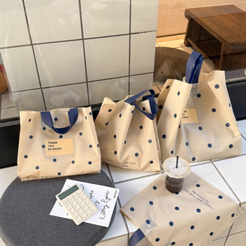 Torbica tote za odjeću – mat plastična, dvostruka debljina 16, moguć ispis logotipa, Marka Thick Packaging, Podrijetlo: Wenzhou, Kina