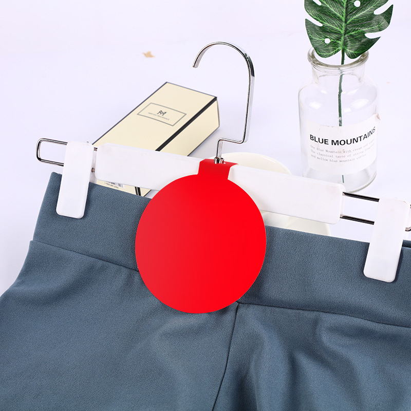 Xin Xin etichetă de preț pentru haine pe hârtie fluorescentă de 230 g, imprimare monocromă, potrivită pentru magazine de haine, centre comerciale și supermarketuri