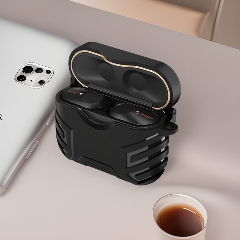 Carcasă TPU pentru Sony WF-1000XM3 – Protecție împotriva căderilor, Rezistentă la uzură, Portabilă, Finis mat