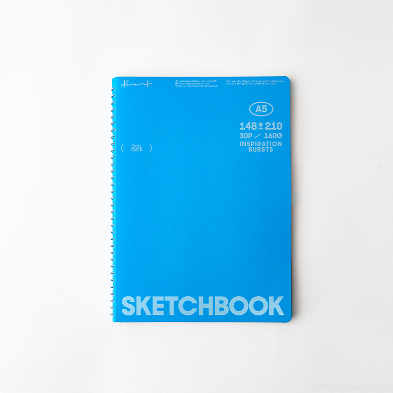 Bilježnica – Sketch serija, poluotvorenа spiralna veza, prijenosna, 30 stranica, papir 160 g/m²