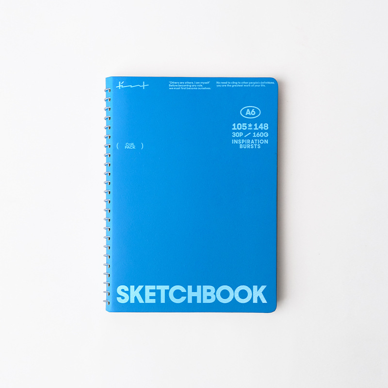 Bilježnica – Sketch serija, poluotvorenа spiralna veza, prijenosna, 30 stranica, papir 160 g/m²