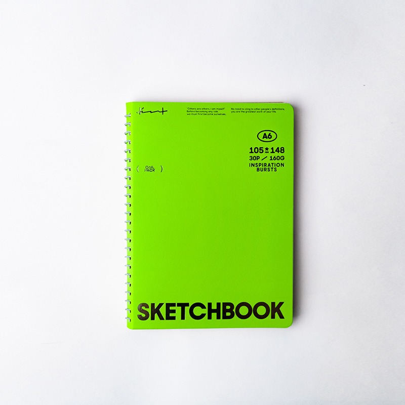 Bilježnica – Sketch serija, poluotvorenа spiralna veza, prijenosna, 30 stranica, papir 160 g/m²