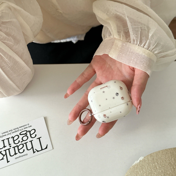 Carcasă TPU pentru Apple AirPods cu design labă de pisică — acoperire completă, turnare prin injecție, compatibilă cu AirPods