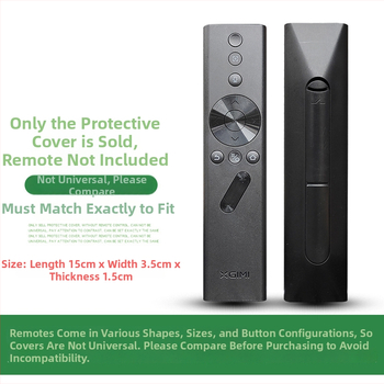 Kryt diaľkového ovládača XGIMI — silikón, plná ochrana, mäkká škrupina, proti pádu a prachu, štýl ľahký luxus