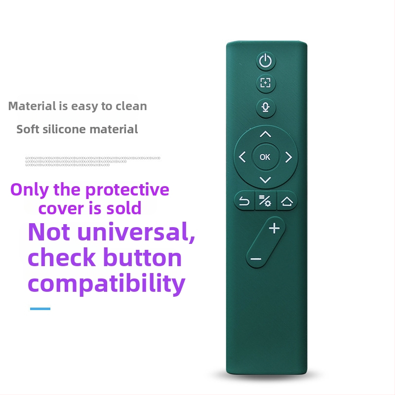 Kryt diaľkového ovládača XGIMI — silikón, plná ochrana, mäkká škrupina, proti pádu a prachu, štýl ľahký luxus
