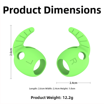 Capete din silicon pentru Galaxy Buds 3 Pro, compatibil universal, suprafaţă moale, turnare prin injecţie, protecţie împotriva prafului