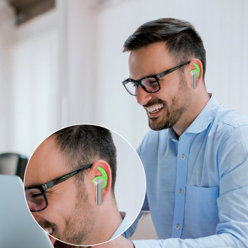 Capete din silicon pentru Galaxy Buds 3 Pro, compatibil universal, suprafaţă moale, turnare prin injecţie, protecţie împotriva prafului