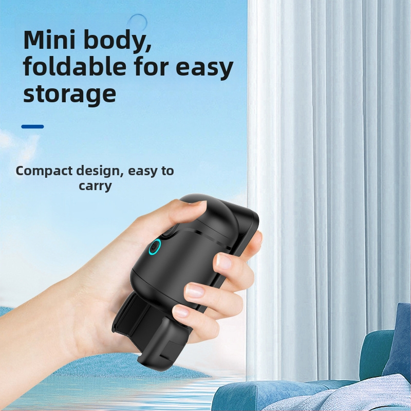 YL01 Γκίμπαλ με αυτοματοποιημένη παρακολούθηση για κινητό – επιτραπέζιο στήριγμα με παρακολούθηση προσώπου και ευφυή αυτόματη εστίαση (360° κατακόρυφη περιστροφή, 180° οριζόντια περιστροφή, συμβατό με όλα τα τηλέφωνα)