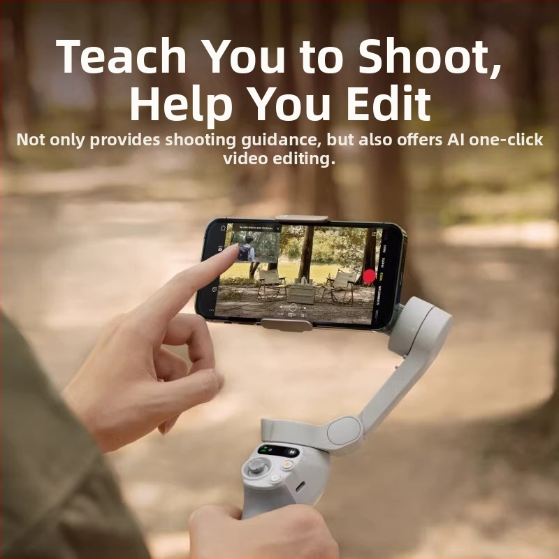 DJI Osmo Mobile SE stabilizátor pre smartfón, troj-osová stabilizácia, Bluetooth, diaľkové ovládanie nie je súčasťou