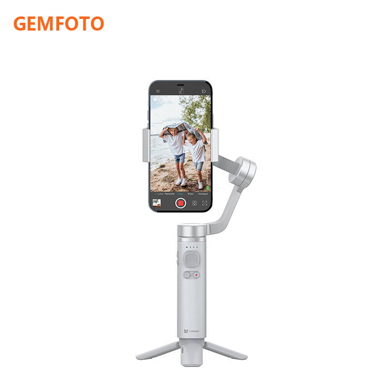 FUNSNAP Capture π Stabilizator portabil cu 3 axe pentru telefoane mobile, aliaj de aluminiu, -10 °C până la 40 °C, 320 g