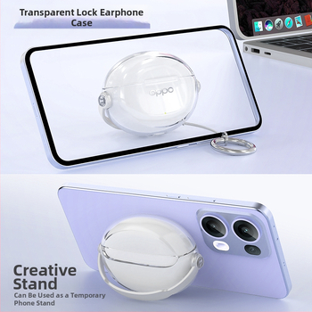 Prozirna Bluetooth zaštitna futrola za Oppo Enco X3 i Enco Air4 Pro slušalice