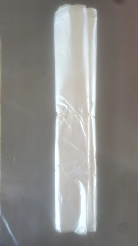 Átlátszó öntvényzsákok, 40 darabos készlet, műanyag csomagolózsák, gyártási folyamat Blow Molding-Printing-Bag Making, logó nélkül