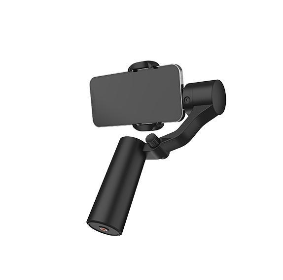 Stabilizátor pre smartphone s sledovaním tváre — klipové uchytenie, 360° horizontálneho a vertikálneho otáčania, ovládanie cez aplikáciu, v balení diaľkové ovládanie