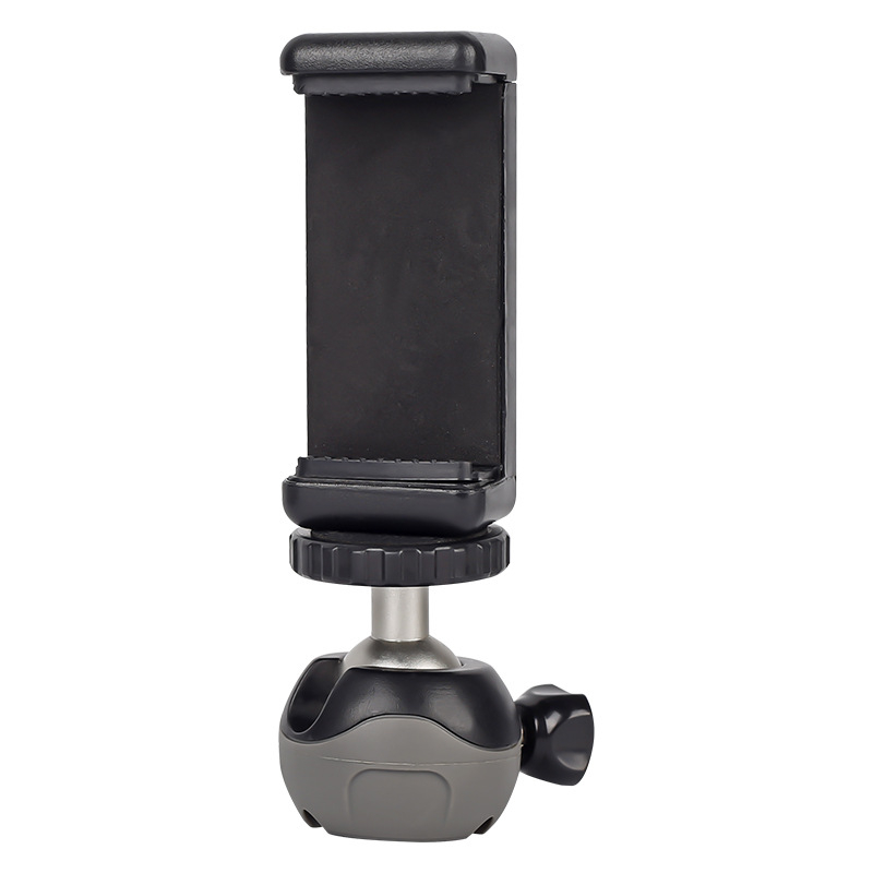 Φορητός φωτογραφικός τρίποδας με χειροκίνητο σταθεροποιητή για smartphone ή mirrorless κάμερα, ABS, 360° οριζόντια και κάθετη περιστροφή, βάρος 59 g