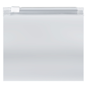 Pungă cu fermoar din PE, finisaj mat, auto-etansă, pentru depozitare haine și accesorii, ambalaj de 50 bucăți