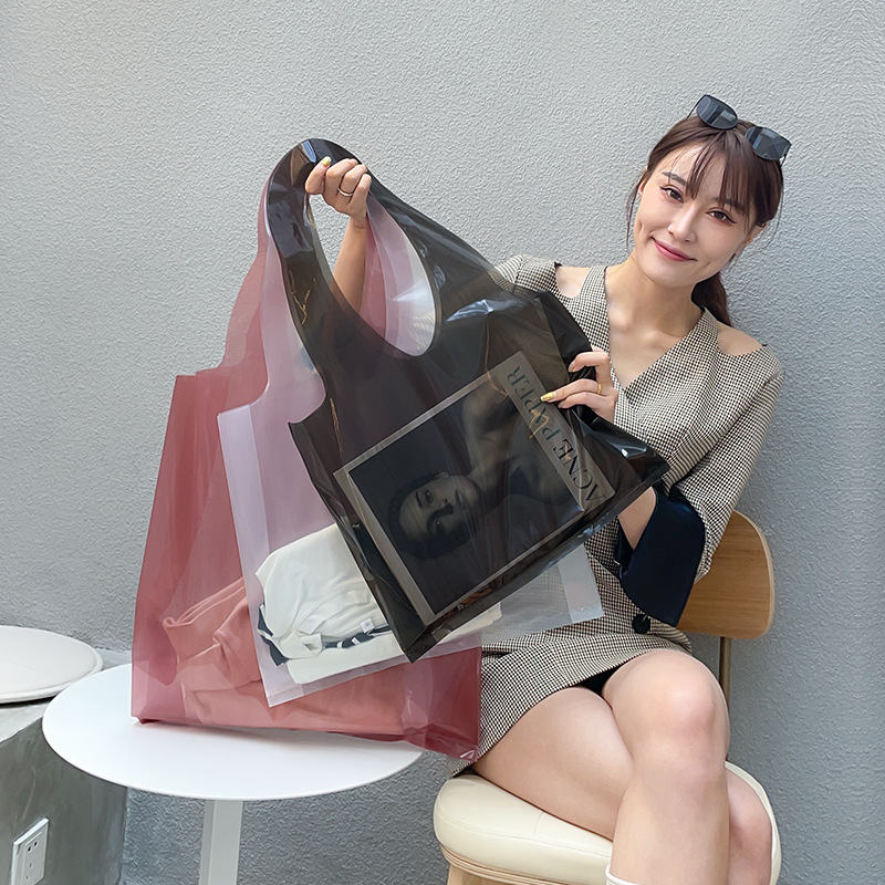 Genți pentru haine din PE — grosime dublă 20S, Hongshen Plastic Industry, capacitate zilnică 10 tone