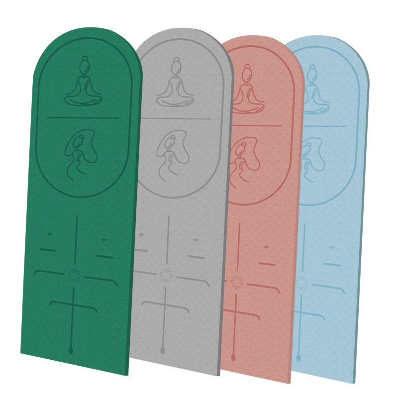 Μάτ για άλματα με σχοινί με ηχομόνωση και αντιολισθητική επιφάνεια, ΤΕΡΕ γιόγκα ματ, βάρος 500–700 g, πάχος 8/10/15 mm