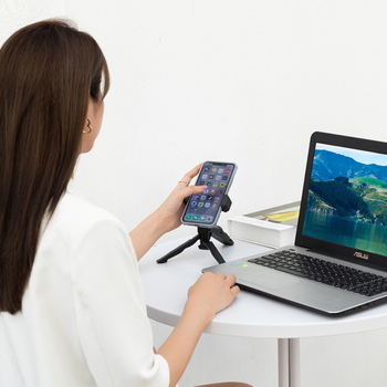 Πολυλειτουργικό στήριγμα κινητού με φορητό επιτραπέζιο τρίποδο και γκίμπαλ σταθεροποιητή για φωτογραφίες, βίντεο και ζωντανές μεταδόσεις