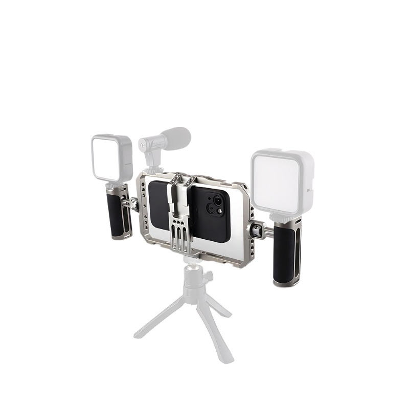 Stabilizator za mobitel s dvostrukim držašima, aluminijska legura, model BF-01B, Domineering, nosivost 2-5 kg