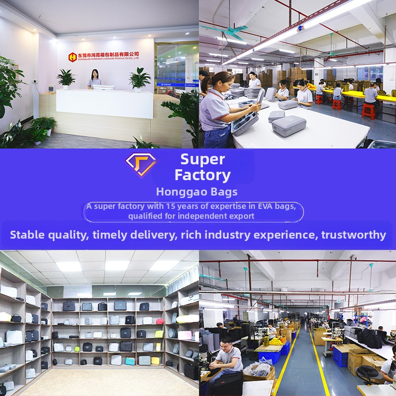 Geantă de depozitare pentru gimbal manevrabil, personalizată, materiale compozite, model: geantă pentru stabilizator de telefon mobil, ambalaj electronic 3C