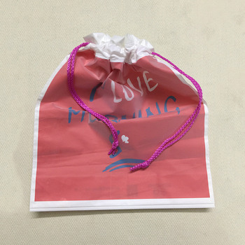 Mat CPE vrećica sa šnimom za pohranu ručnika, čarapa i odjeće; dvostruki sloj; debljina dvostrukog sloja 15 Silk; Značka Autonomy