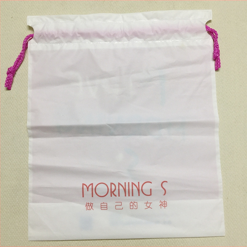 Mat CPE vrećica sa šnimom za pohranu ručnika, čarapa i odjeće; dvostruki sloj; debljina dvostrukog sloja 15 Silk; Značka Autonomy