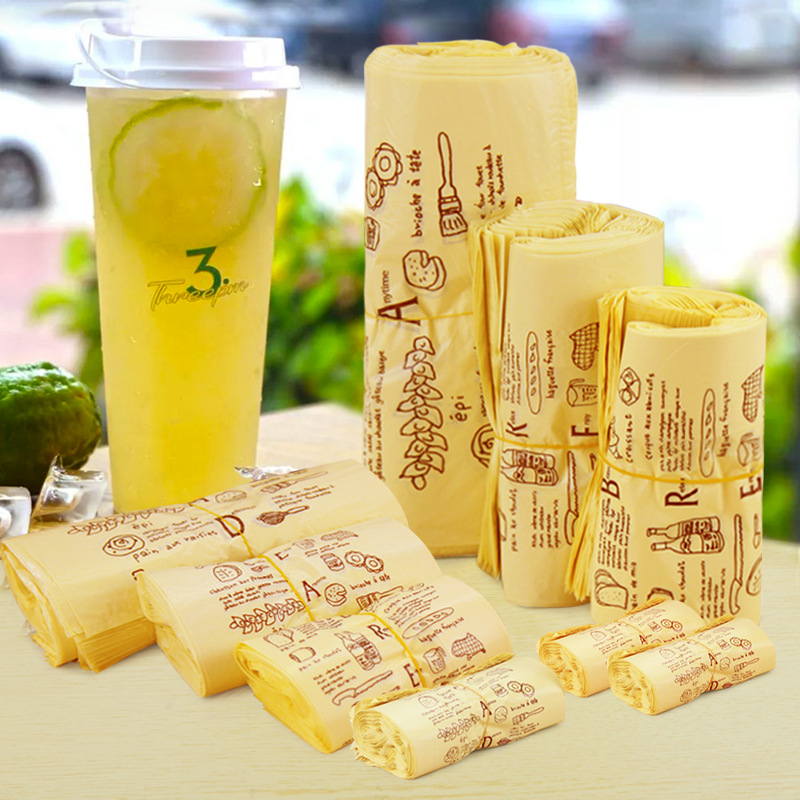 Обработена и принтирана дебела торба-жилетка за магазини; код: Knife and fork vest bag; произход: Zhongshan, Guangdong; марка: Treasure bag; дневна мощност: 500000 бр.; употреби: храни, подаръци, обща и индустриална опаковка