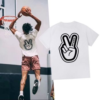 Muški T-shirt kratkih rukava u američkom stilu, bazni sloj za košarku, mrežasti brzo sušeći prozračni sportski top za ljeto.