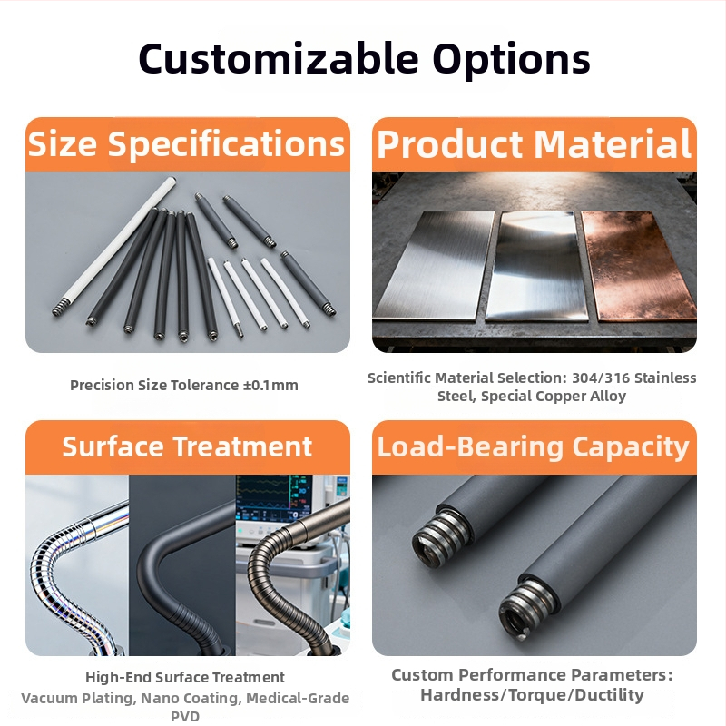 Gooseneck stolna lampa s silikonovim crijevima i držačem za telefon — model Night car light hose; namijenjeno lampama i držačima za telefon; otporna na savijanje; stabilno pozicioniranje; dobra nosivost