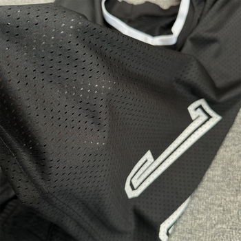 Muška bezrukavna košarkaška majica s mrežastom materijalom, brzo sušenje, natpis slovima, 88% poliester