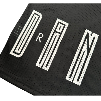 Muška bezrukavna košarkaška majica s mrežastom materijalom, brzo sušenje, natpis slovima, 88% poliester