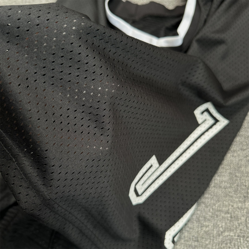 Muška bezrukavna košarkaška majica s mrežastom materijalom, brzo sušenje, natpis slovima, 88% poliester