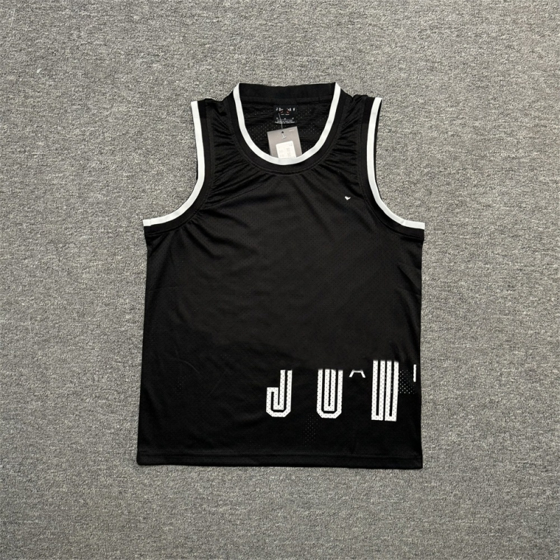 Muška bezrukavna košarkaška majica s mrežastom materijalom, brzo sušenje, natpis slovima, 88% poliester