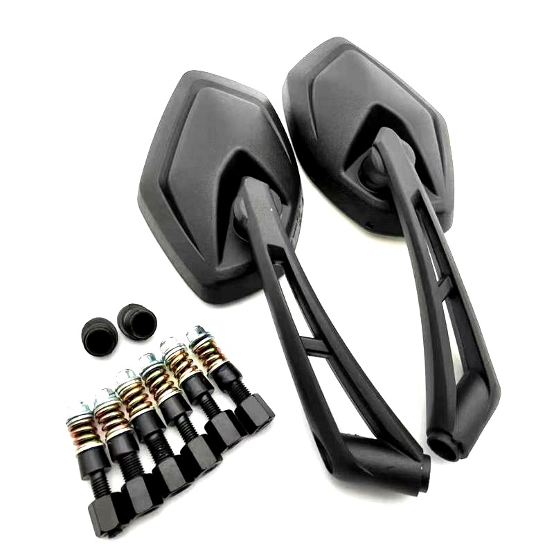 Motorkerékpár és robogó visszapillantó tükör, ABS ház, négyszögletes tükör, JB-Mirror 123