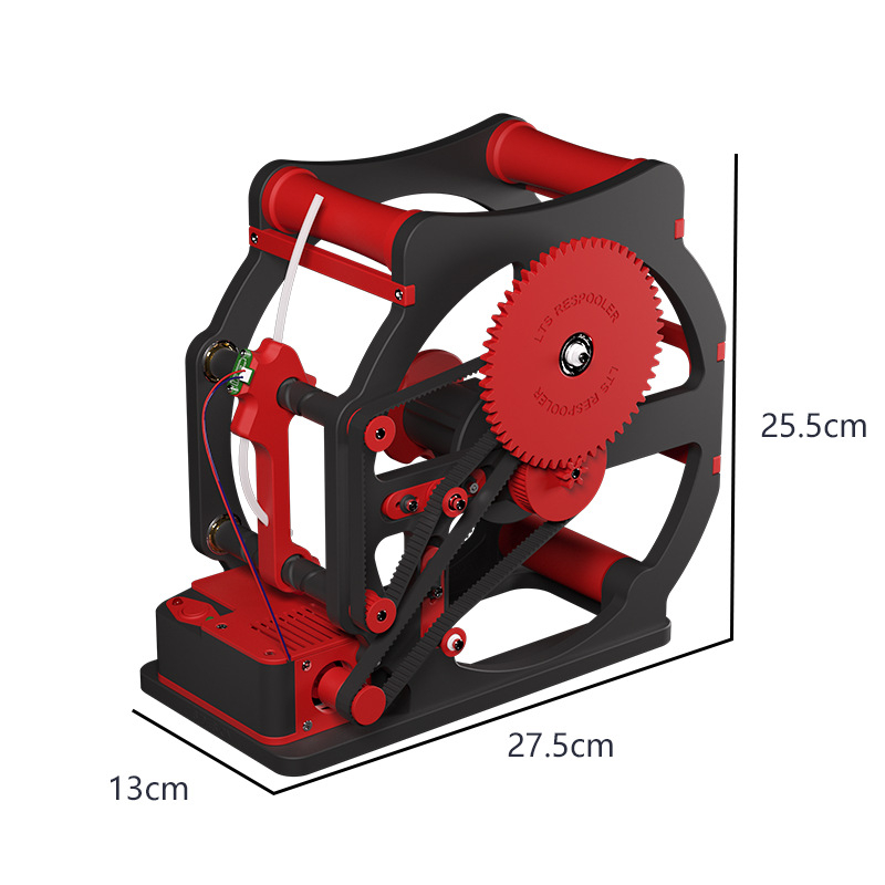 Navijač filamenta za 3D ispis s inteligentnim otkrivanjem, automatskim zaustavljanjem i programabilnim mehanizmom navijanja
