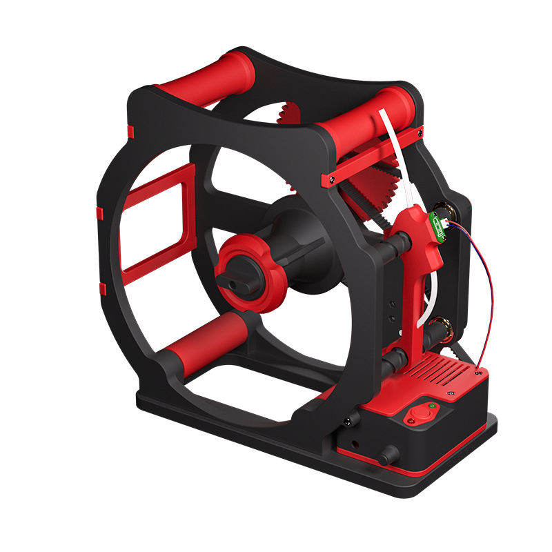 Navijač filamenta za 3D ispis s inteligentnim otkrivanjem, automatskim zaustavljanjem i programabilnim mehanizmom navijanja
