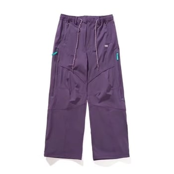 Sportske casual hlače, široki kroj, zip zatvarač, Lycra elastična tkanina (za sve sezone)