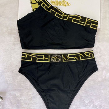 Dvodijelni bikini set s jastučićima za grudi, bez čelične potporne trake, najlon 80%, donji dio: briefs