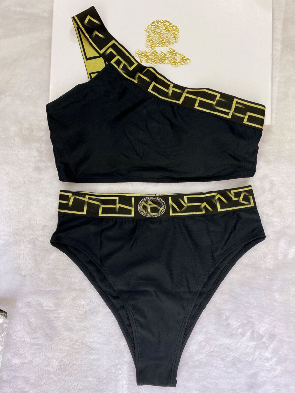 Dvodijelni bikini set s jastučićima za grudi, bez čelične potporne trake, najlon 80%, donji dio: briefs